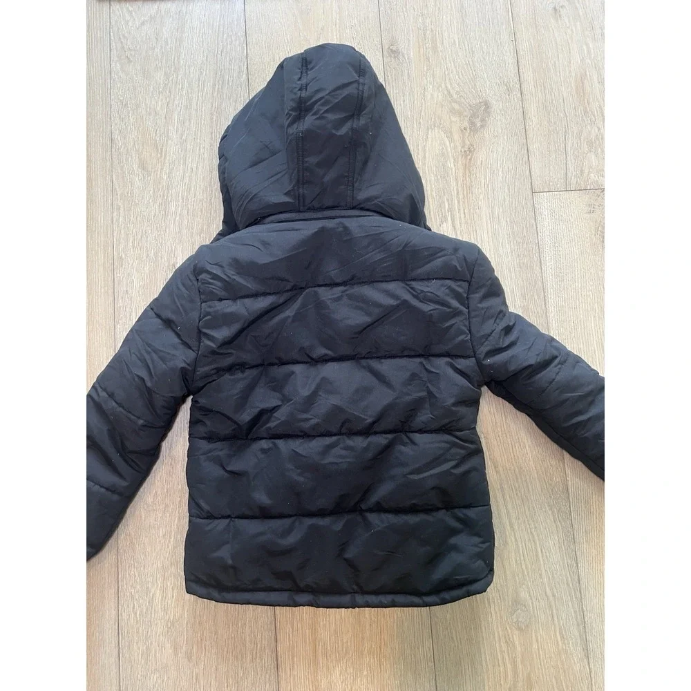 London Fog‎ Boys Black Puffer Jacket Size Medium (10/12)